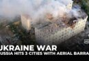 Ukraine war: Several people killed in Russian strikes on Kharkiv, Donetsk and Zaporizhzhia