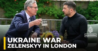 Ukraine’s Zelenskyy in London for talks with UK PM Starmer ahead of Trump-Putin summit