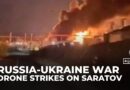 Ukrainian drone attack kills one and damages facility in Russia’s Saratov region