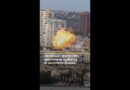 Ukrainian drone hits apartment building in southern Russia | AJ #shorts
