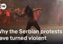 Unrest in Serbia continues with third straight night of anti-government protests | DW News