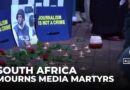 Vigil for journalists slain in Gaza: Event in south Africa honours more than 270 killed