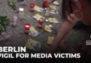 Vigil for killed journalists: Palestinian solidarity ceremony held in Berlin