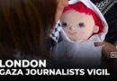 Vigil in London: Media workers denounce killing of journalists in Gaza