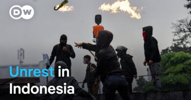 Violent protests erupt in Indonesia after police killing | DW News