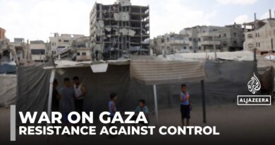 Vowing to stay in Gaza city: Displaced Palestinians condemn Israeli plan