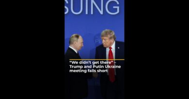 “We didn’t get there” – Trump and Putin Ukraine meeting falls short | AJ #shorts