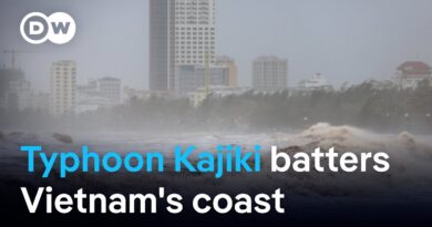 What kind of damage can be expected from Typhoon Kajiki? | DW News