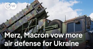 What sort of air defense hardware have France and Germany pledged to send Ukraine? | DW News
