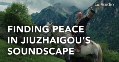 What sounds define Jiuzhaigou? Hear the answer emerge from its lush scenery
