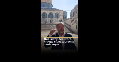 Why Itamar Ben-Gvir’s Al-Aqsa prayer caused so much anger | AJ #shorts