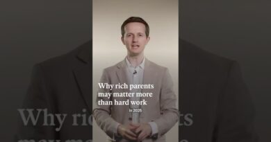 Why rich parents may matter more than hard work