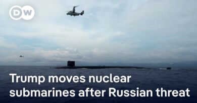 Why Trump orders redeployment of nuclear submarines | DW News