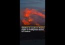 Wildfire in southern France rages as firefighters fight for control | AJ #shorts
