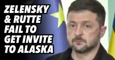 Zelensky & Rutte FAIL to get invite to ALASKA