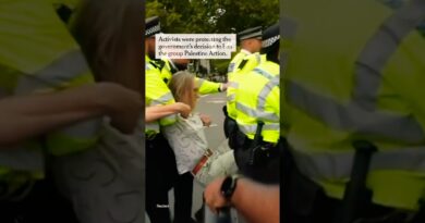 800 Arrested at London Protest After Pro-Palestinian Group Banned