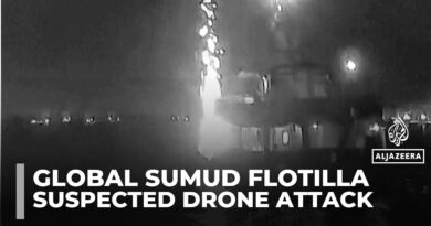 Activists say second Gaza-bound flotilla boat in Tunisia hit by suspected drone strike
