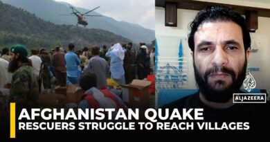 Afghanistan quake: Rescue teams struggle to reach remote villages