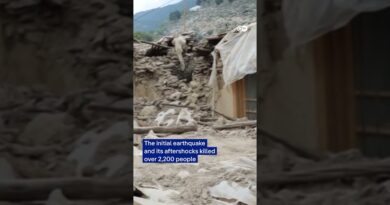 Afghans suffer from 5.4 magnitude aftershock | DW News