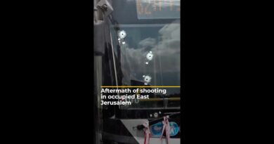 Aftermath of shooting in occupied East Jerusalem