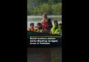 Aid group delivers food, medicine to flooding victims in Pakistan | AJ #shorts