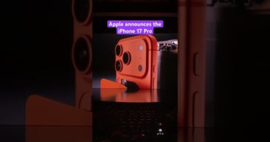 Apple announces the iPhone 17 Pro.