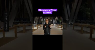 Apple designs the “Vapor Chamber” for the new iPhone to prevent overheating.