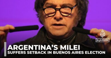 Argentina’s Milei suffers crushing setback in Buenos Aires election