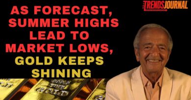 AS FORECAST, SUMMER HIGHS LEAD TO MARKET LOWS, GOLD KEEPS SHINING