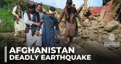 At least 800 people killed as earthquake hits eastern Afghanistan