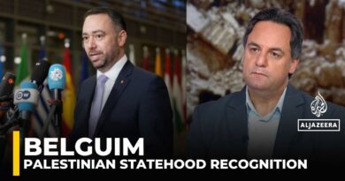 Belgium to recognise Palestinian statehood, impose sanctions on Israel