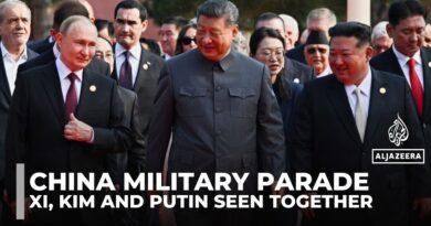 China’s Xi oversees massive military parade with Putin, Kim in attendance