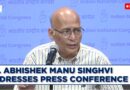 Congress LIVE | MP Abhishek Manu Singhvi Addresses Press Conference | PM Modi | Rahul Gandhi | BJP