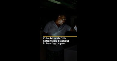 Cuba hit with fifth nationwide blackout in less than a year | AJ #shorts