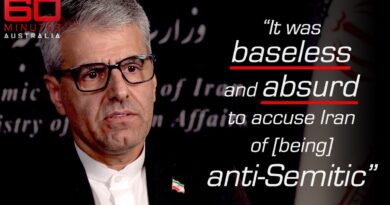 Extended interview with Iran official after diplomatic fallout with Australia | 60 Minutes Australia