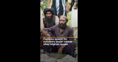 Families search for survivors under rubble after Afghan earthquake | AJ #shorts