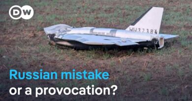 First time that a Russian drone have been shot down over NATO territory | DW News