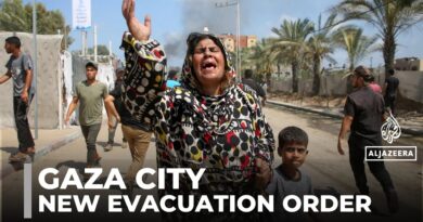 Gaza city evacuation order: Palestinians being forcibly displaced to al-Mawasi
