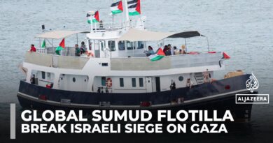 Gaza humanitarian flotilla departs Barcelona to break Israeli siege