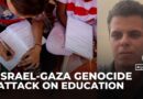 Gaza students out of school, losing their education as Israeli attacks destroy 90% of schools