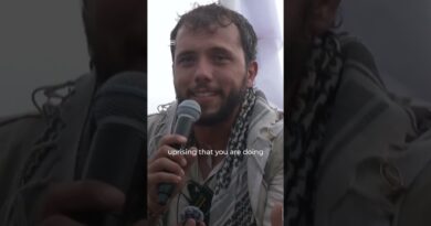Global flotilla to Gaza is welcomed in Tunisia | AJ #shorts