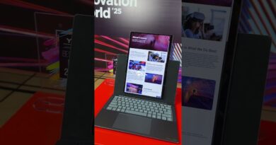 Here’s a look at the Lenovo ThinkBook VertiFlex Concept at IFA 2025.