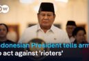 How did Prabowo handle the protests? What effect did this have on Indonesia’s democracy? | DW News