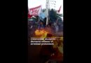 Indonesian students demand release of arrested protesters | AJ #shorts