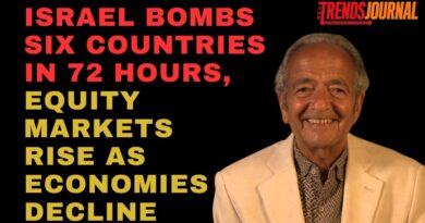 ISRAEL BOMBS SIX COUNTRIES IN 72 HOURS, EQUITY MARKETS RISE AS ECONOMIES DECLINE