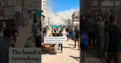 Israel Drops Leaflets Ordering Gaza City Evacuation