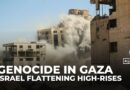 Israel flattens another high-rise in Gaza City, forcing mass displacement of residents