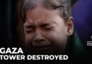 Israel strikes Gaza city high-rise: Apartment block in densely populated area levelled