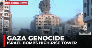 Israel strikes Gaza City high-rise al-Ruya building after Israel issued threats