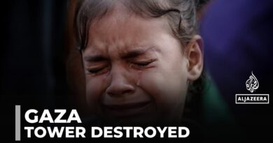 Israel strikes Gaza city high-rise: Apartment block in densely populated area levelled